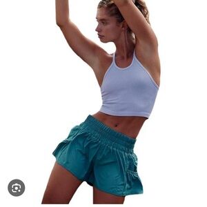 Free People Get your Flirt on Shorts; size XL; Blue (looks like first picture)